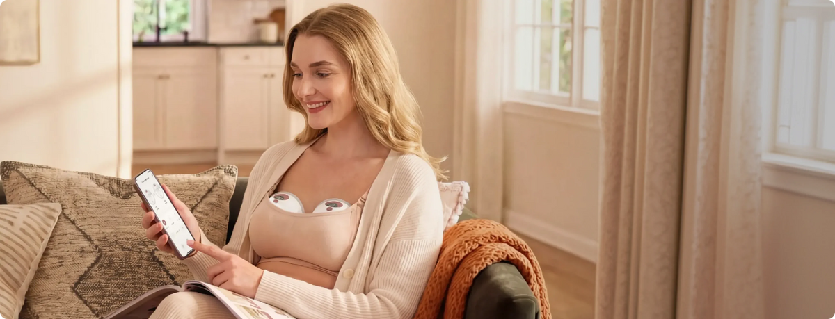Translation missing: en.M5 Smart Wearable Breast Pump | Upgraded with App Control