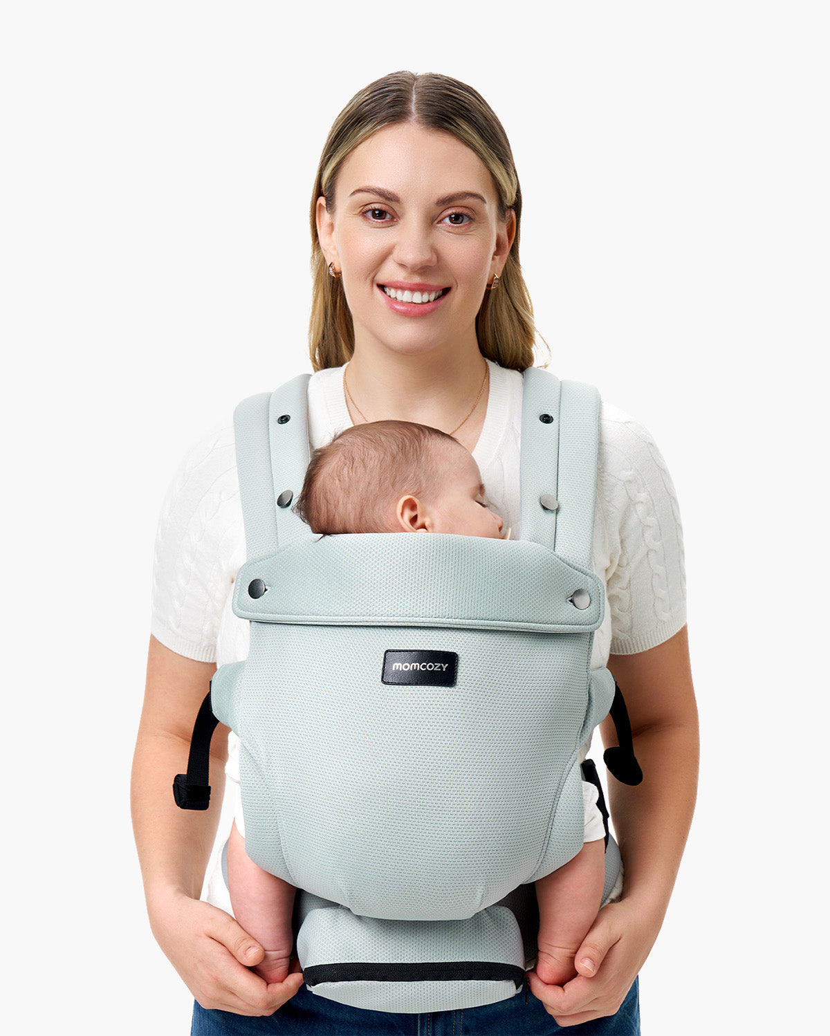 Newborn Baby Carrier With Sunshield 0 6M 7 25 Lbs Momcozy newborn-baby-carrier-with-sunshield-0-6m-7-25-lbs-momcozy