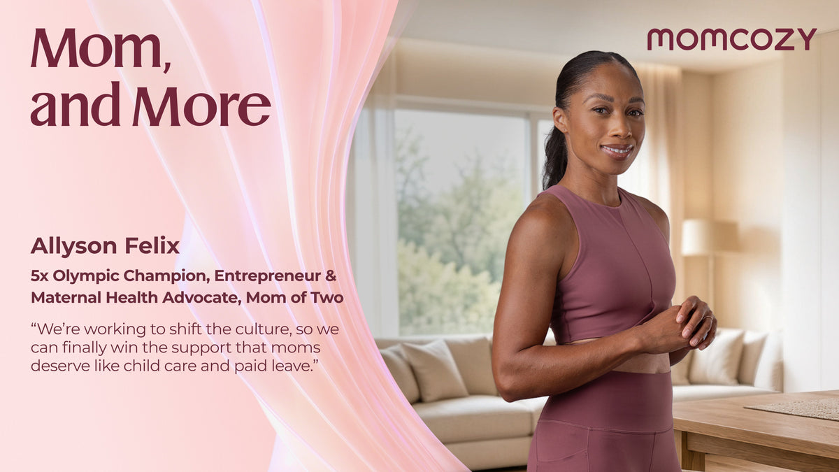 Champion in Her Sport, Champion for Moms: Allyson Felix Runs for Us All
