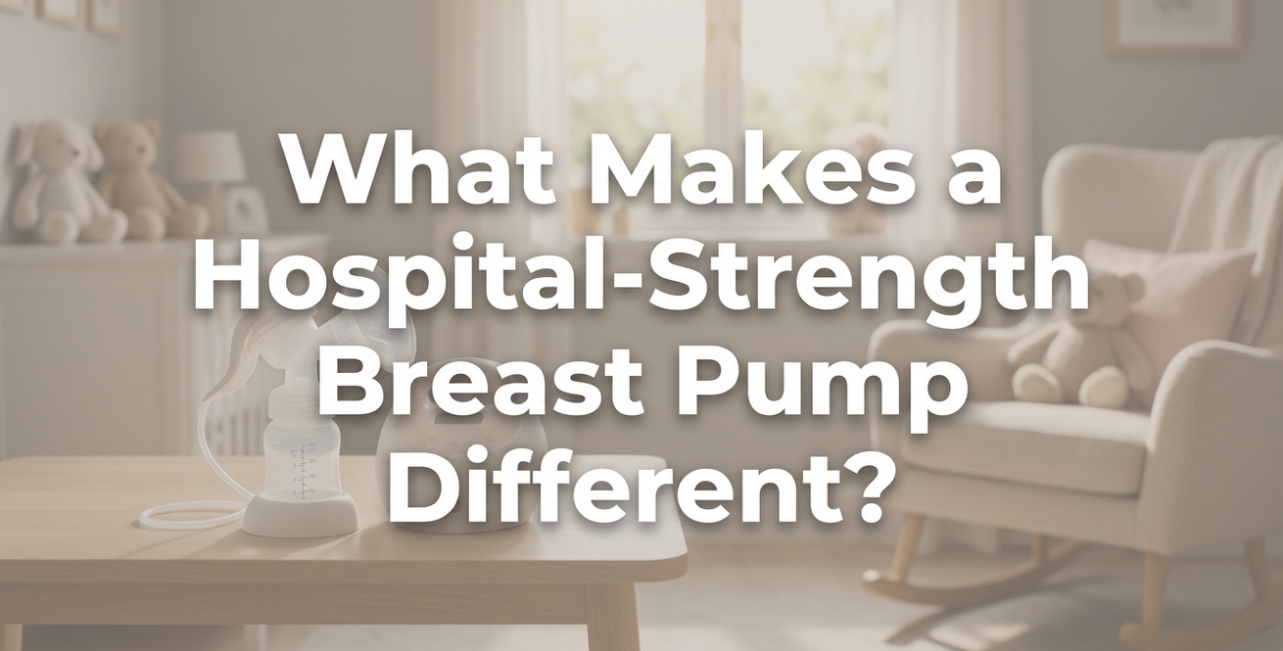 What Makes a Hospital-Strength Breast Pump Different?