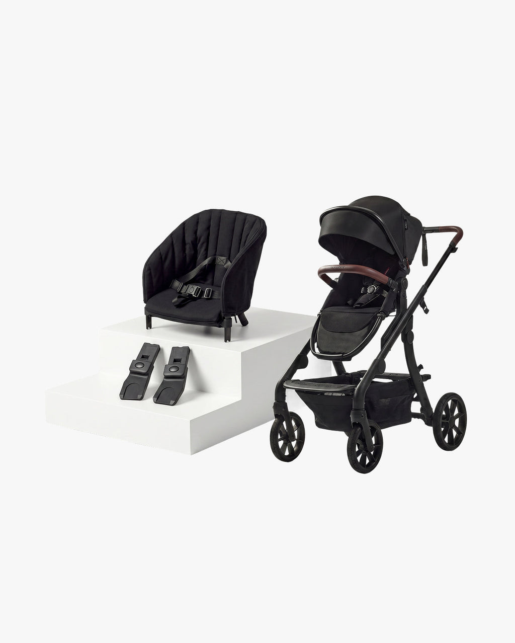 On Go Bundle：ChangeGo Stroller Car Seat Adapter Wagon Backrest