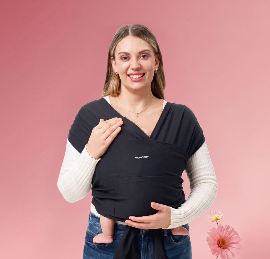 Easy to Wear Hands Free - Baby Wrap Carrier