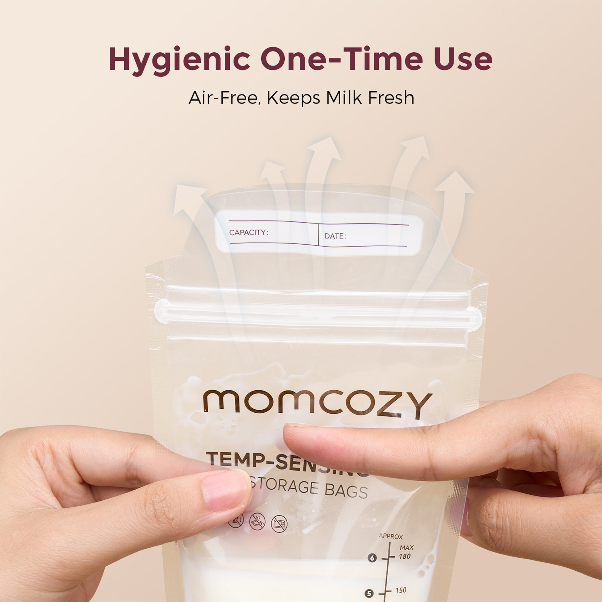 On-the-Go Pumping Bundle: Mobile Style™ Breast Pump | M6 + 120 Breastmilk Storage Bags