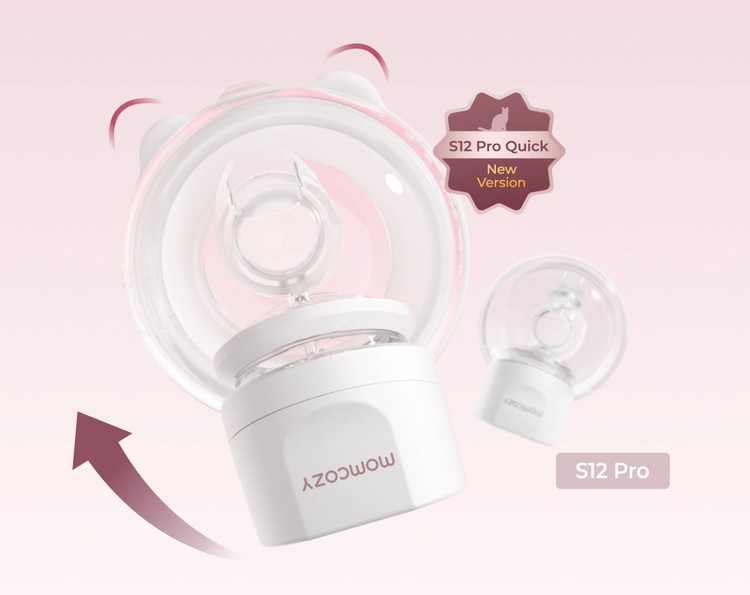 Moc cozy S12 Pro quick charging product on a pink background