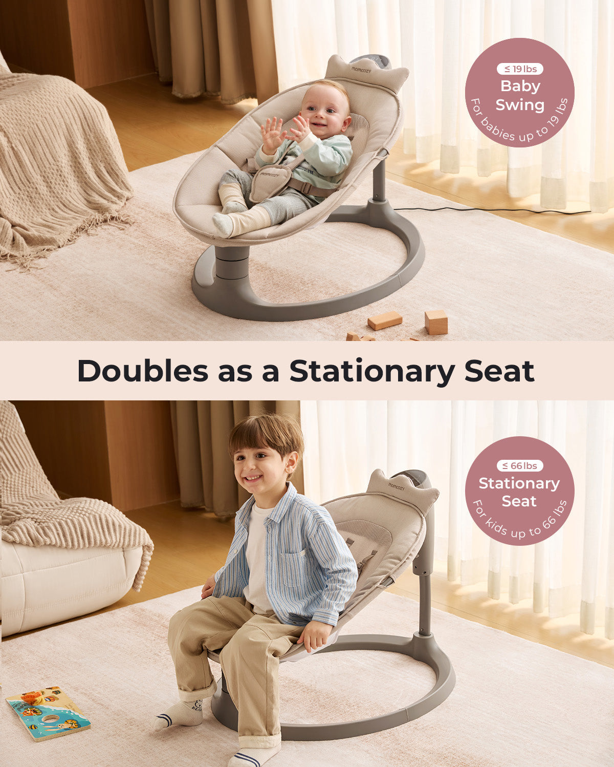 Momcozy Triple-Seal Nappy Bin