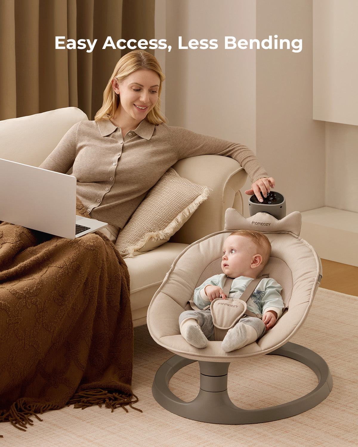 Momcozy Triple-Seal Nappy Bin