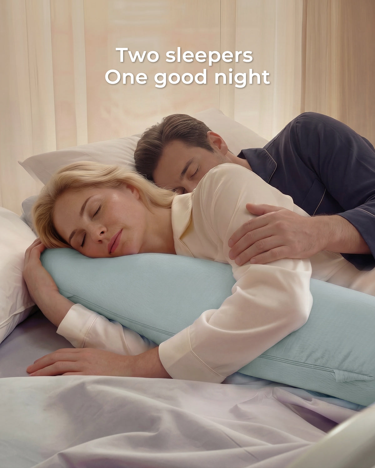 J Shaped Maternity Body Pillow