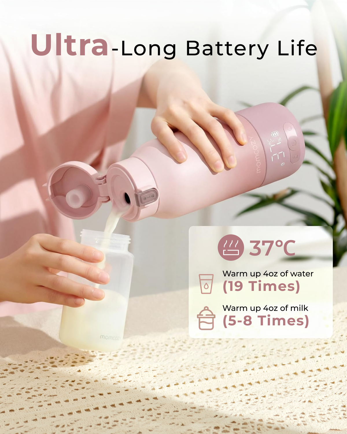 Superfast Portable Baby Bottle Warmer for Travel