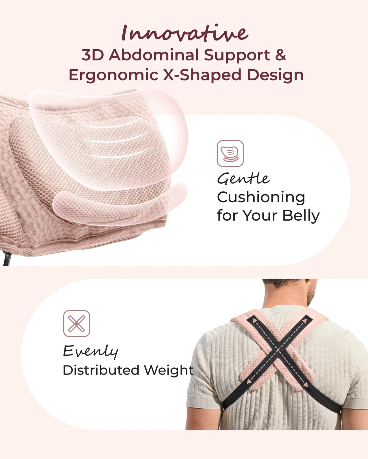 Move2Fit 2-in-1 Ergonomic Hip Seat Baby Carrier