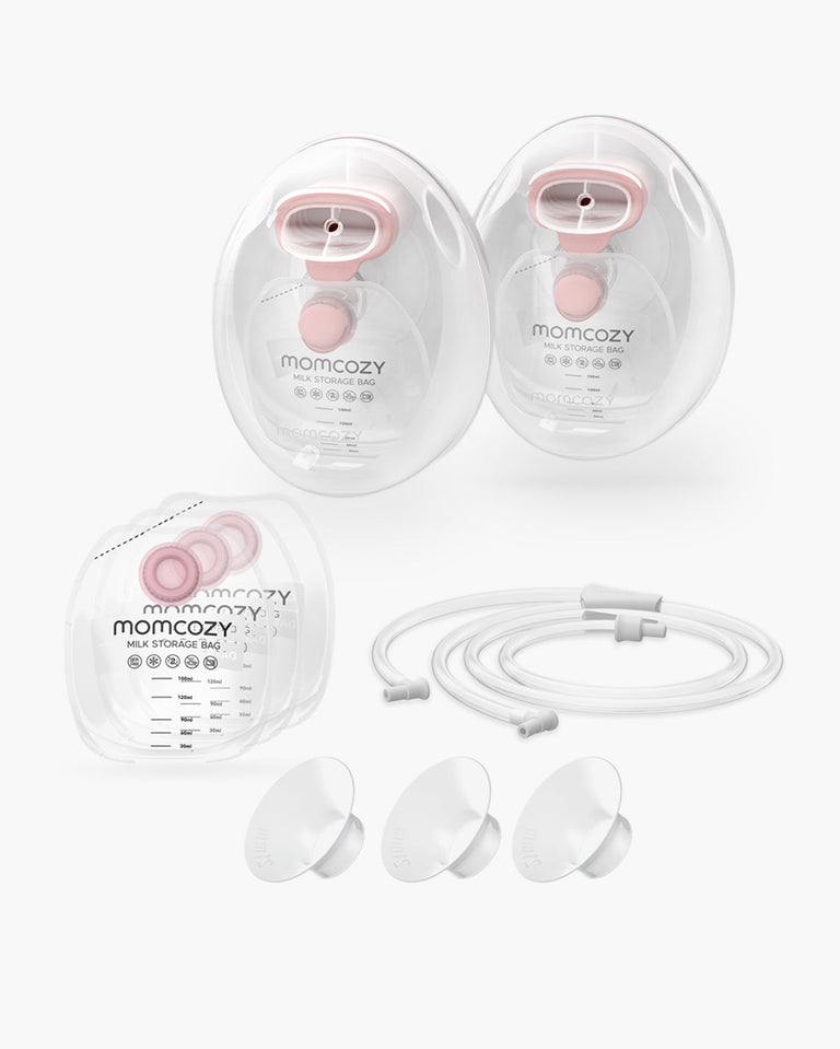 Translation missing: en.Momcozy Wearable Milk Collection Cups - for Momcozy V Series &amp; Most Traditional Tube-Connected Electric Breast Pumps