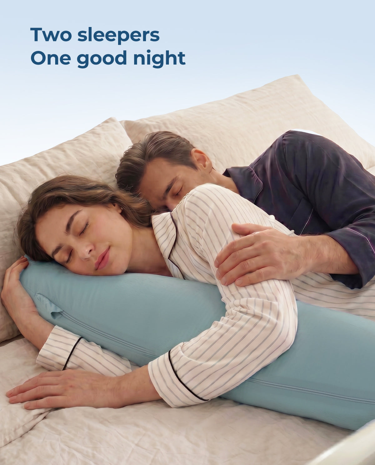 J Shaped Maternity Body Pillow