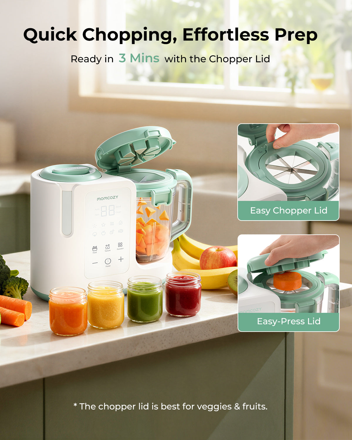 Momcozy AutoMeal Baby Food Maker