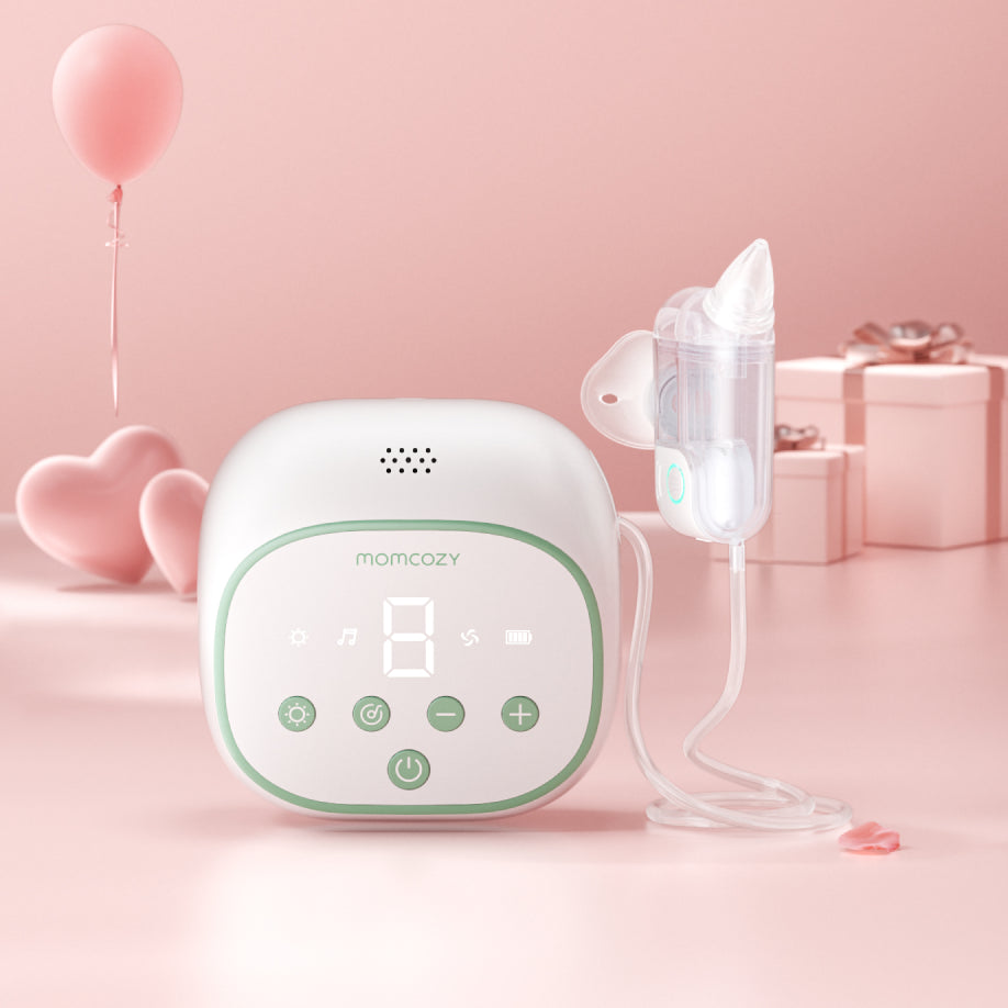 Momcozy BreezyClear Pro™ 2-in-1 Spray & Suction Electric Nasal Aspirator