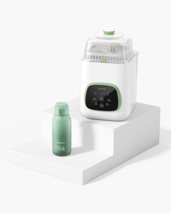 KleanPal Pro Bottle Washer & Portable Milk Warmer Bundle