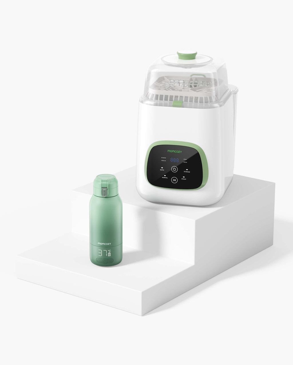 KleanPal Pro Bottle Washer & Portable Bottle Warmer Bundle