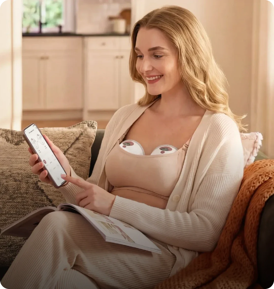 Translation missing: en.M5 Smart Wearable Breast Pump | Upgraded with App Control