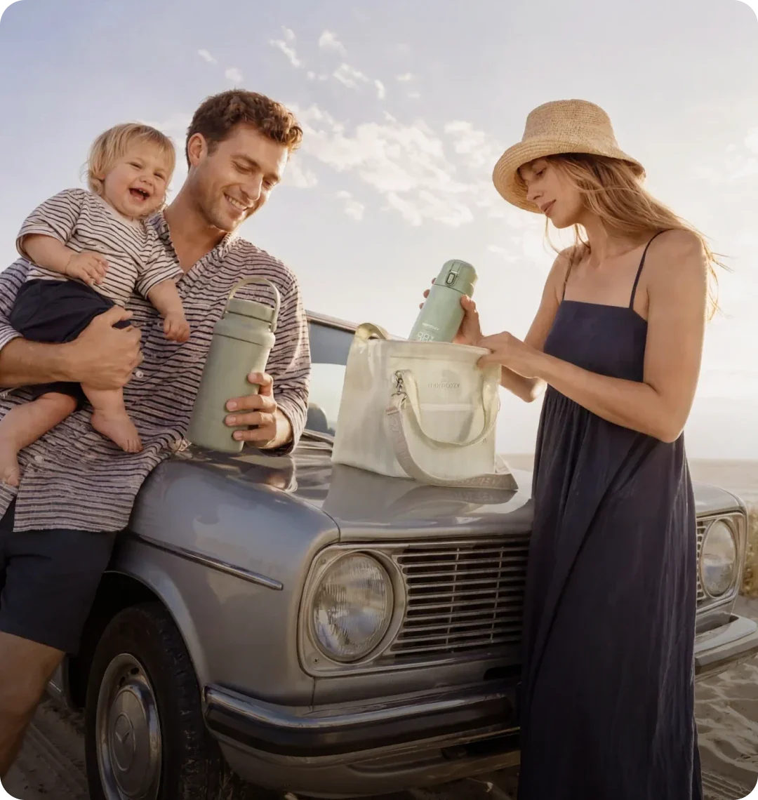 Translation missing: en.On-the-Go Bundle: Portable Baby Bottle Warmer + 22oz Baby Bottle Cooler
