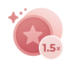Earn 1.5x CozyCoins per purchase (100CozyCoins=£1)