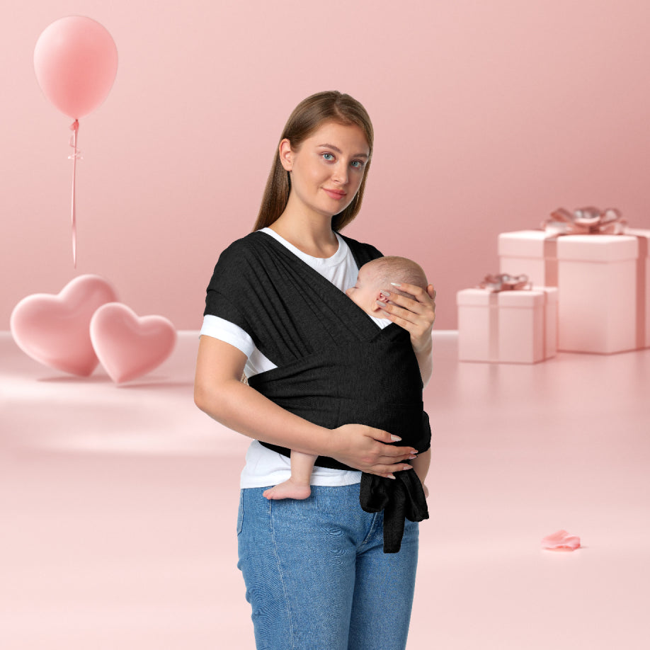 Easy to Wear Hands Free - Baby Wrap Carrier