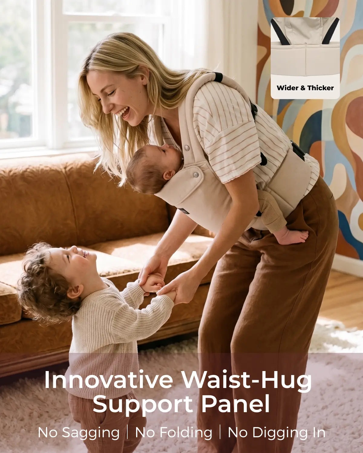 PureHug Baby Carrier - Ergonomic Cozy & Lightweight