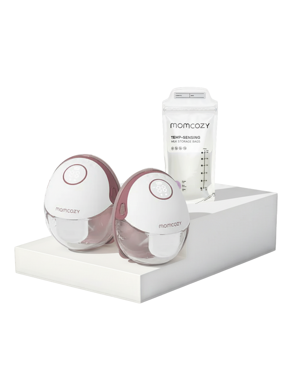On Go Pumping Bundle Mobile Style™ Breast Pump M6 + 120 Breastmilk Storage Bags
