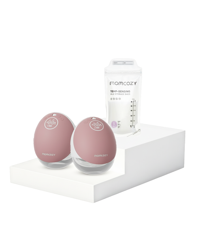 Translation missing: en.Pumping Essentials Bundle: Mobile Flow™ Breast Pump M9 + 120 Breastmilk Storage Bags
