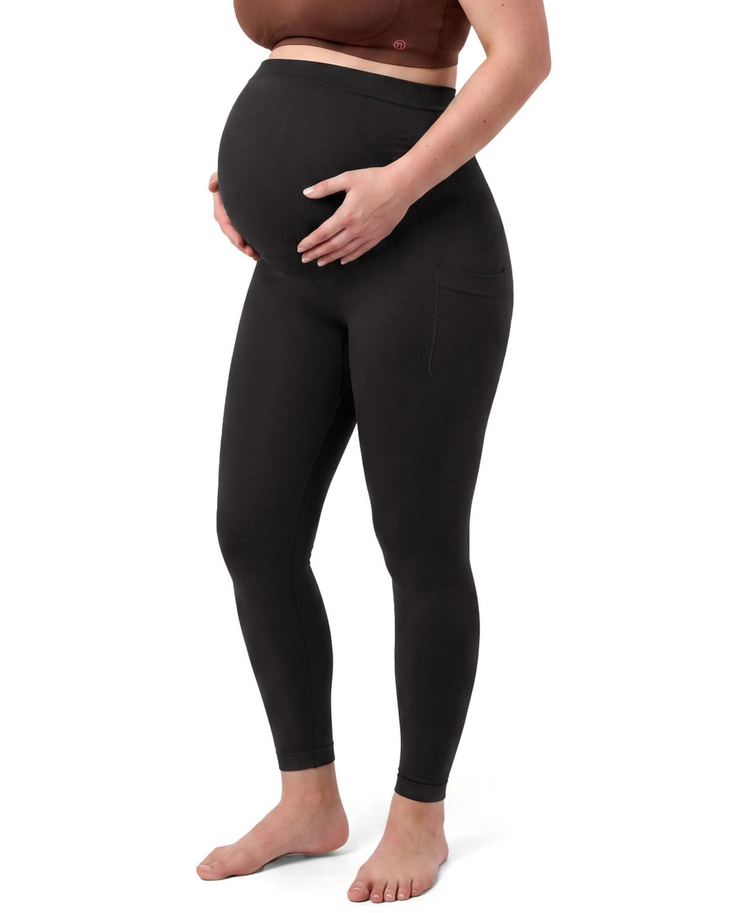 Maternity Leggings Over Belly Maternity Yoga Pants