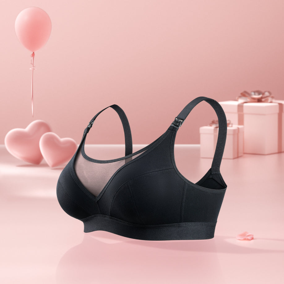 Bamboo - Ultra-Soft & Cool Breeze Pumping & Nursing Bra - HF018