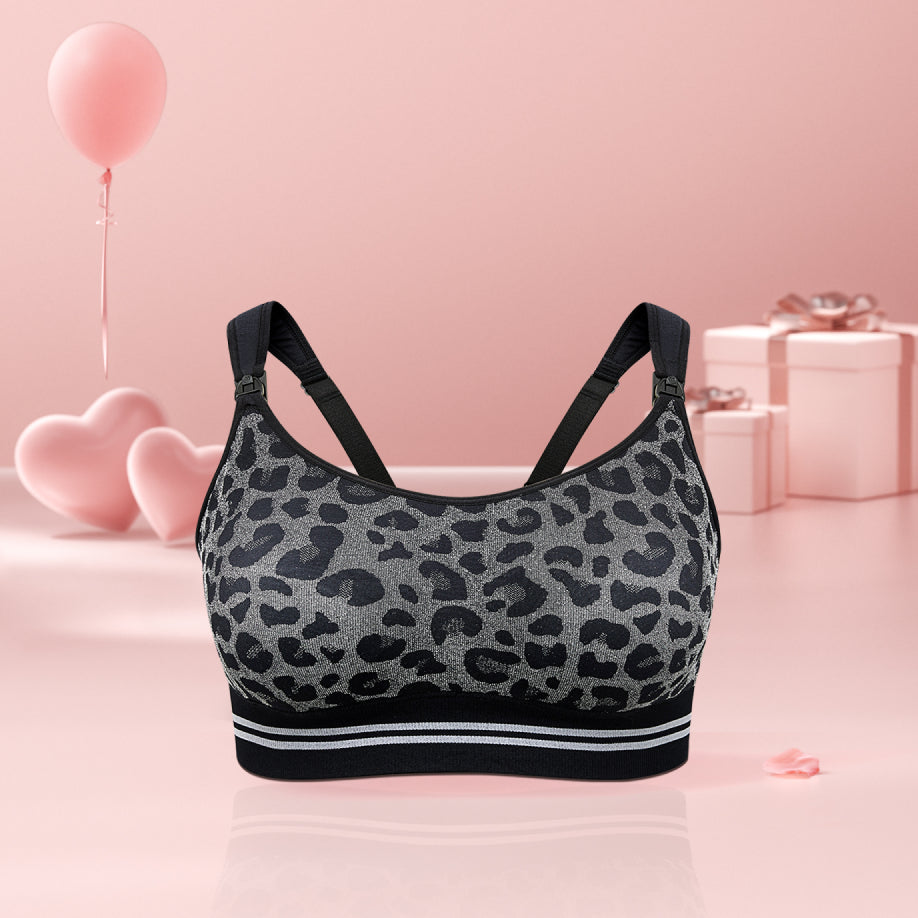 DEX - 4-in-1 Hands Free Seamless Stretch Fabric Pumping Bra-HF022