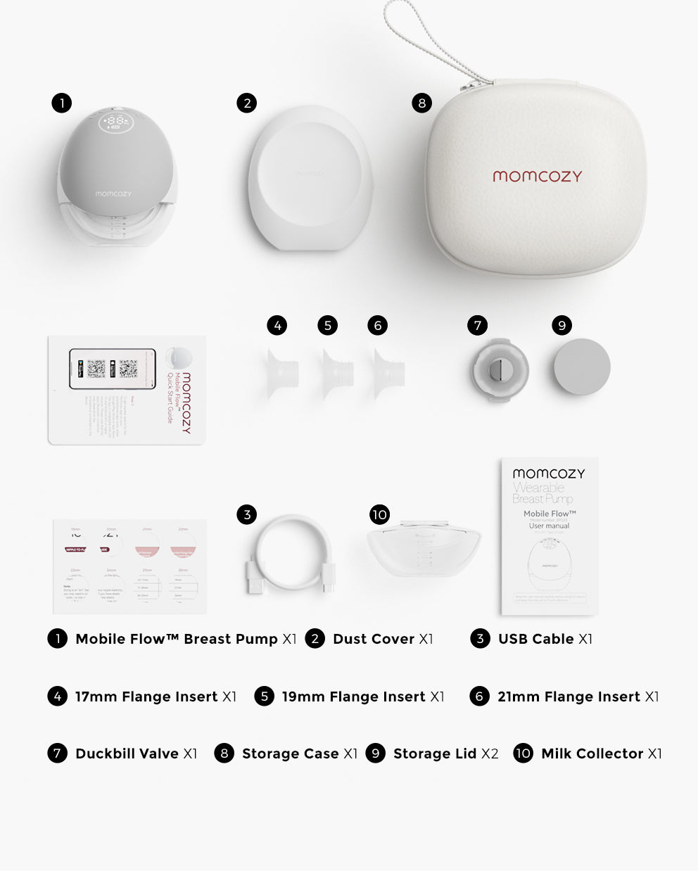 M9 Mobile Hands-free Breast Pump | Personalised Pumping