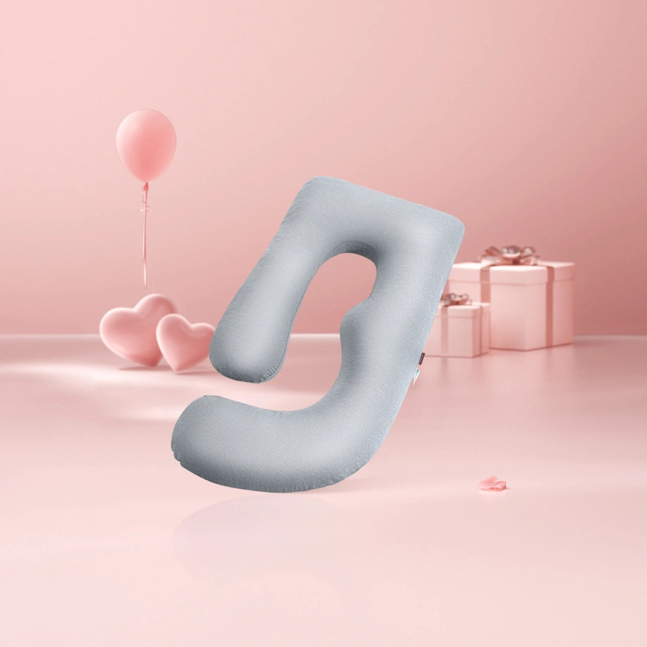 U Shaped Cooling Fabric Pregnancy Pillow