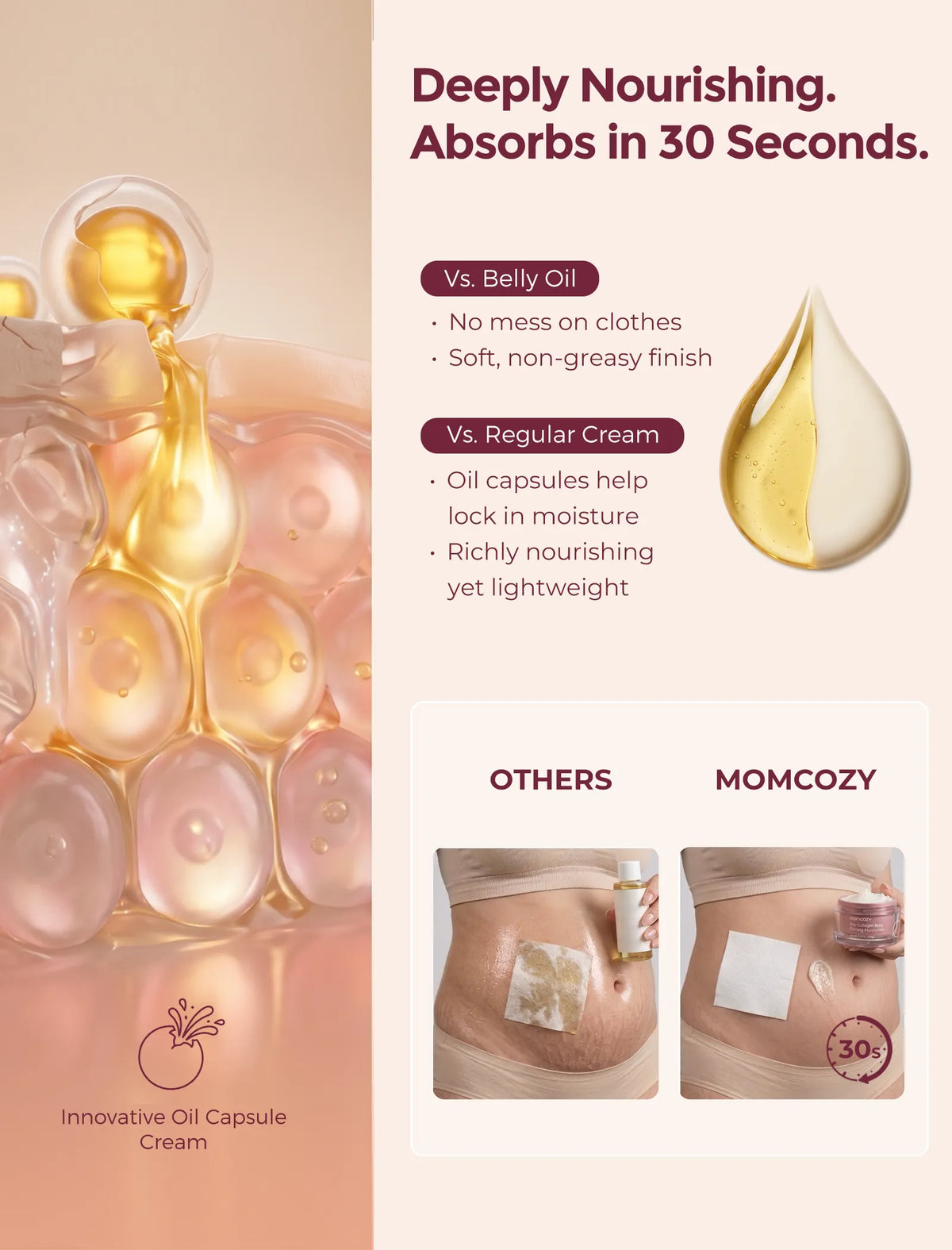 Momcozy Pro-Collagen Belly Firming Moisturizer