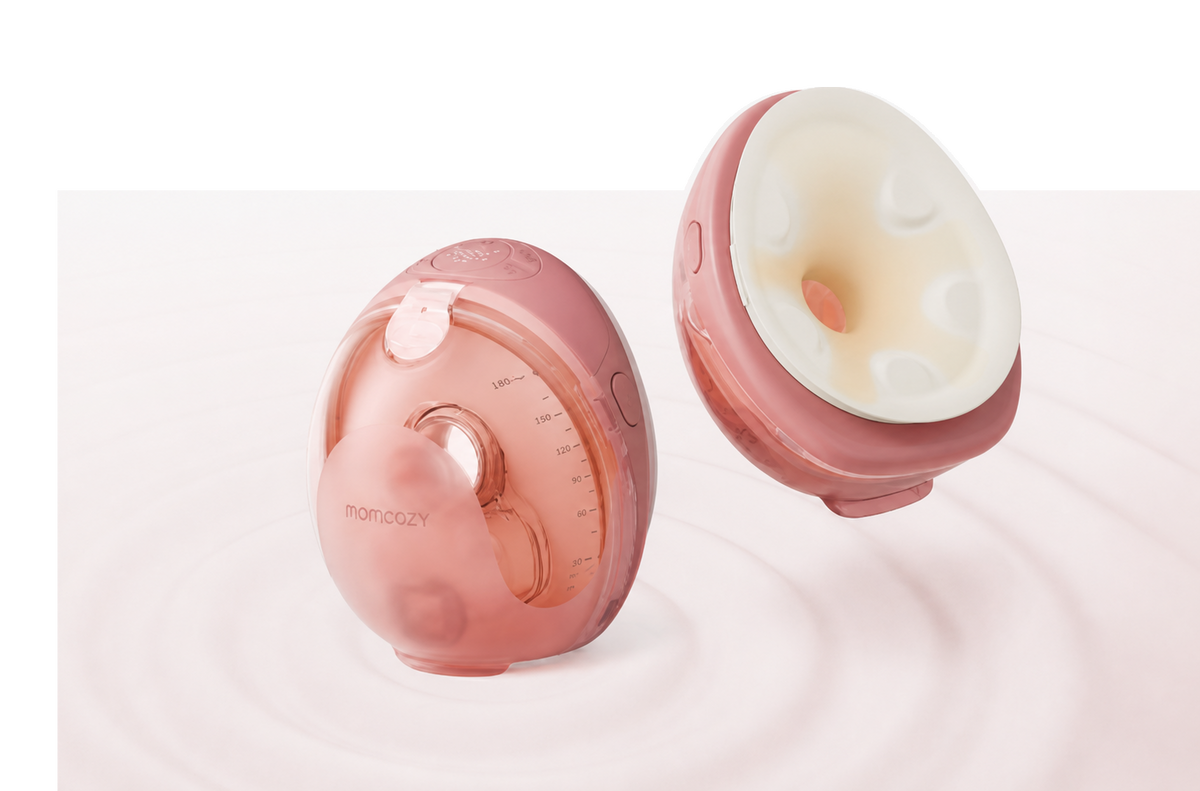 Momcozy Wellness 1 Warm-Massage Wearable Breast Pump - W1