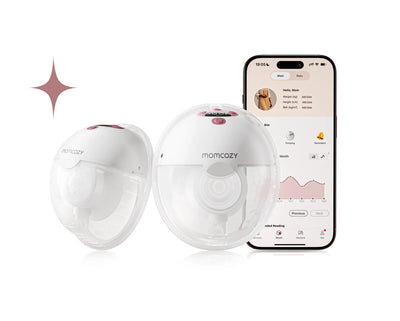 M5 Smart Wearable Breast Pump – Upgraded with App Control