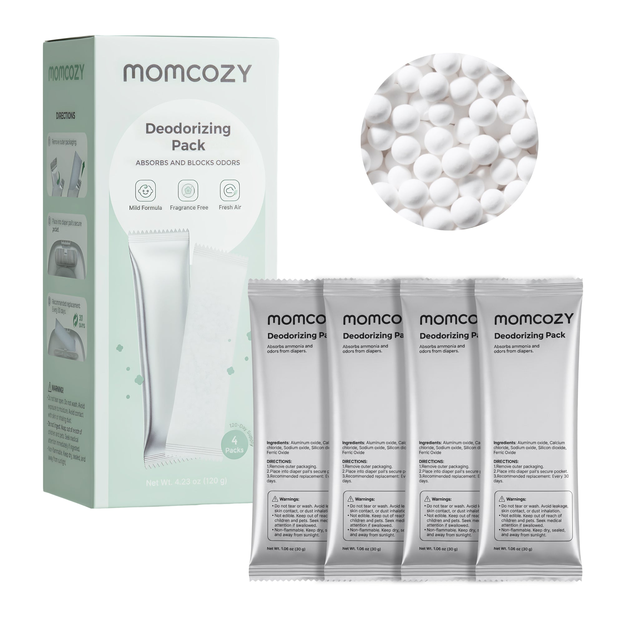 Momcozy Triple-Seal Nappy Bin