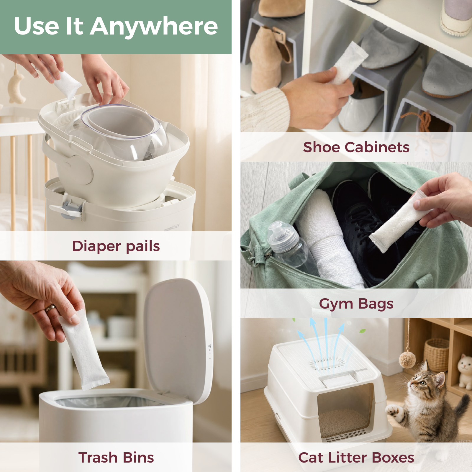 Deodorizer Packs for Nappy Bin