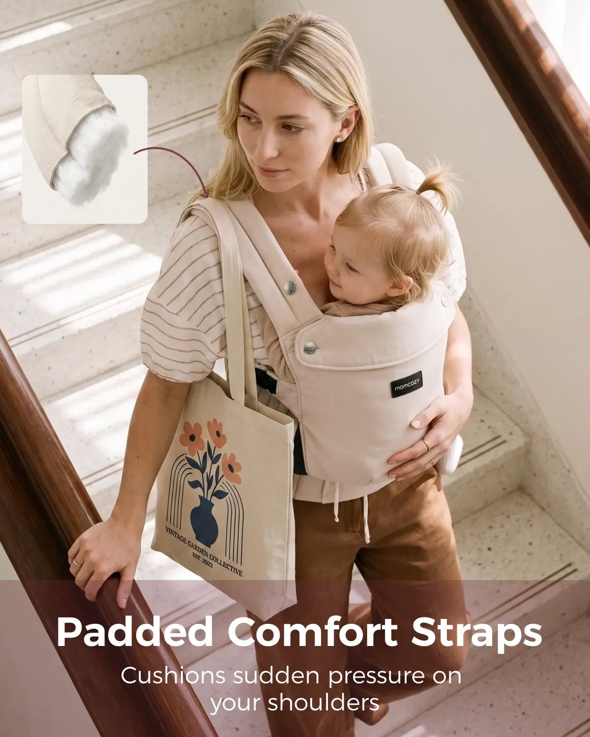 PureHug Baby Carrier - Ergonomic Cozy & Lightweight