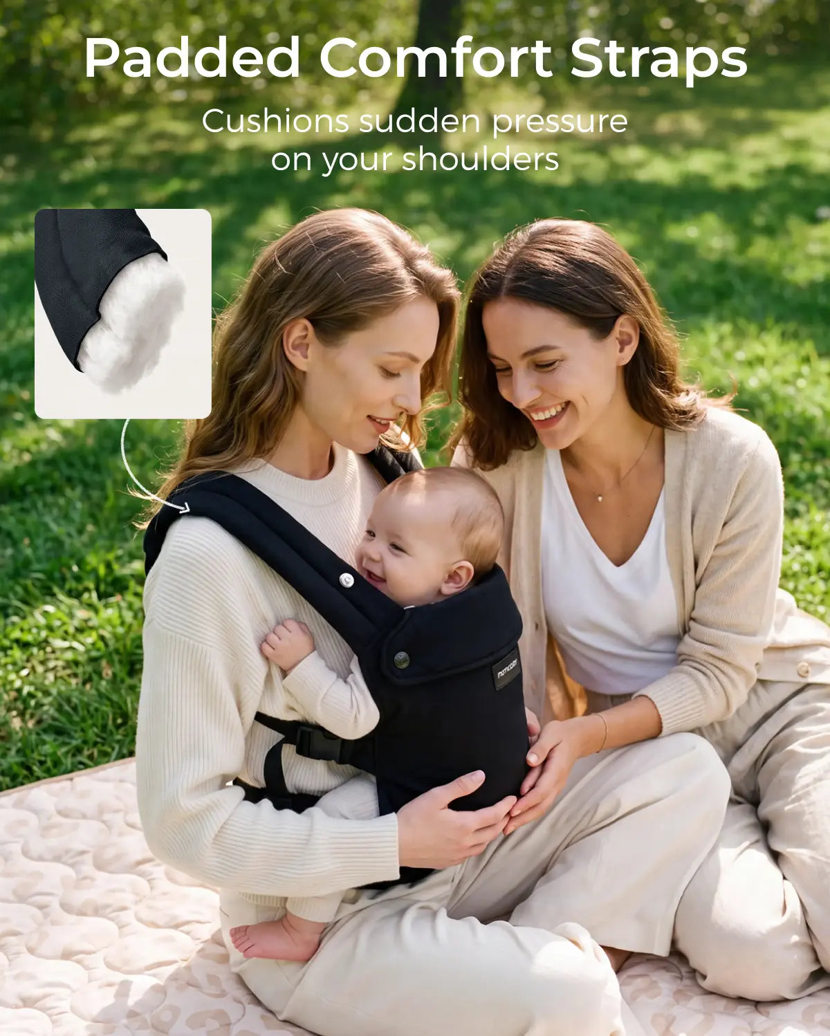 PureHug Baby Carrier - Ergonomic Cozy & Lightweight
